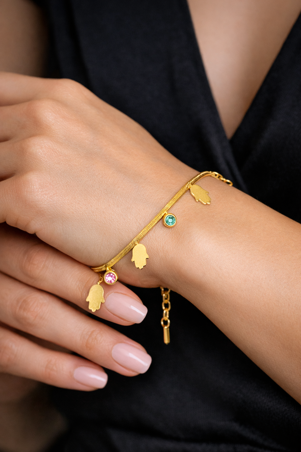 Charm Gold Bracelet