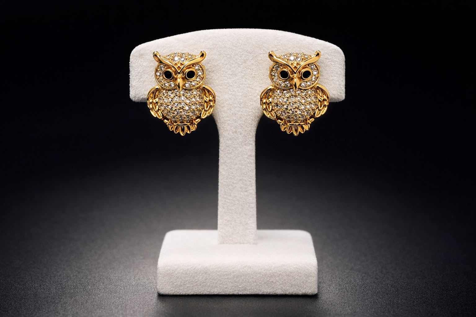 Prestige Owl Sparkle Earrings