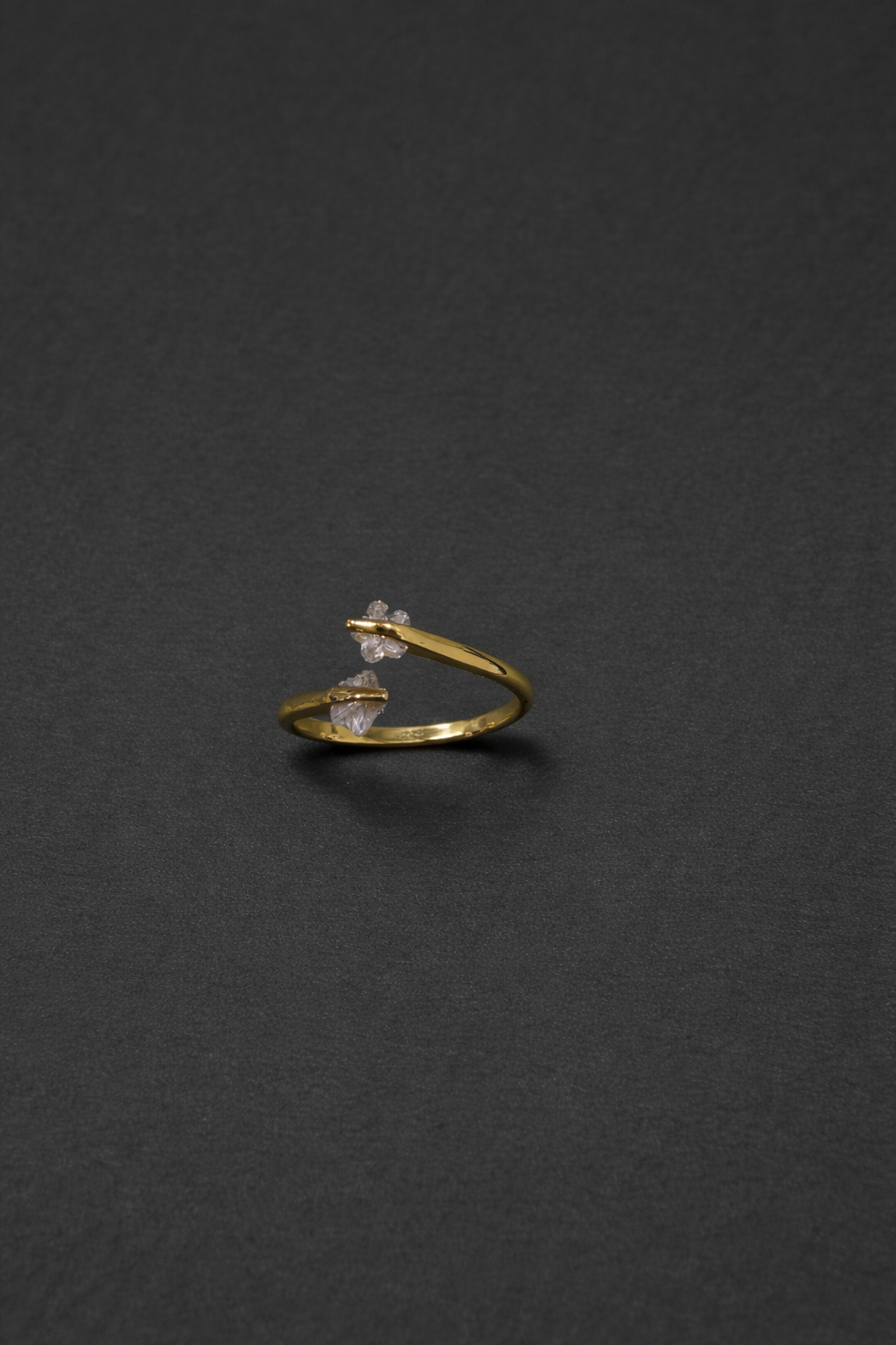 Bloom Spark Open Ring