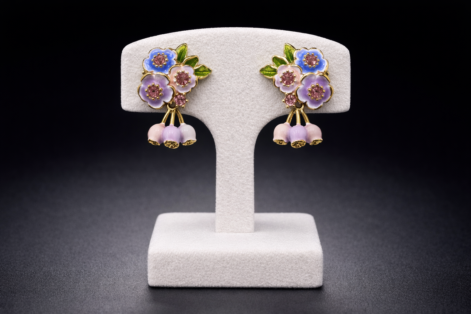 Spring Garden Floral Earrings