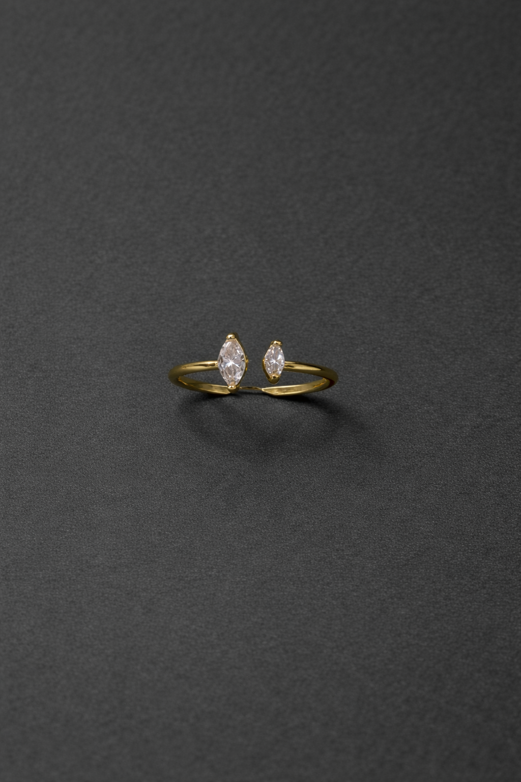Twin Marquise Spark Ring