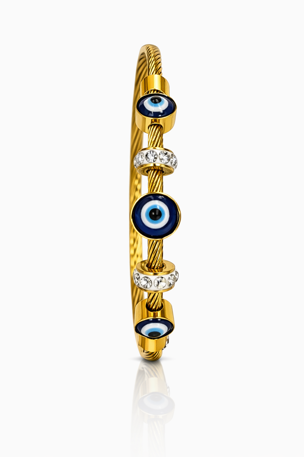 Guardian Eye Gold Bangle