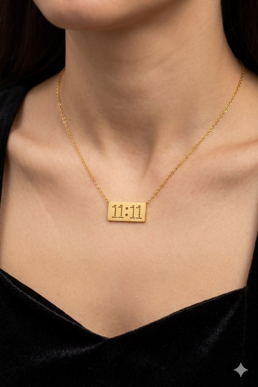 Angel Time 11:11 Necklace
