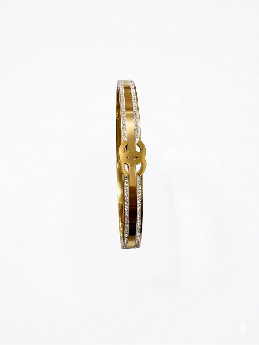 Luxury Aura Gold Bangle