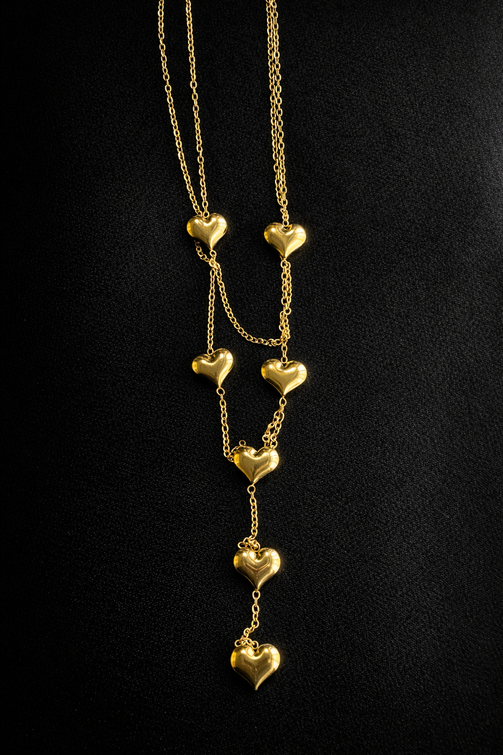 Forever Love Layered Heart Necklace