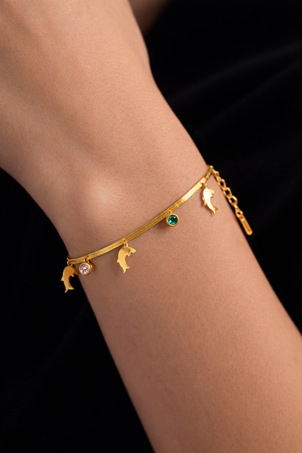 Charm Gold Bracelet
