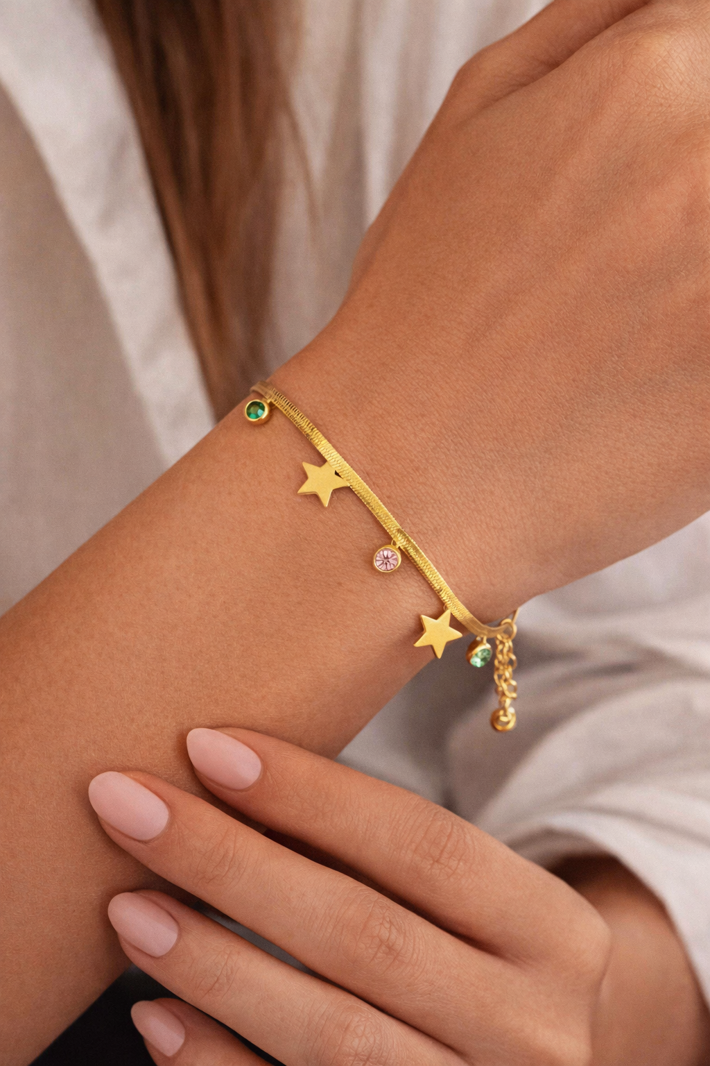 Charm Gold Bracelet