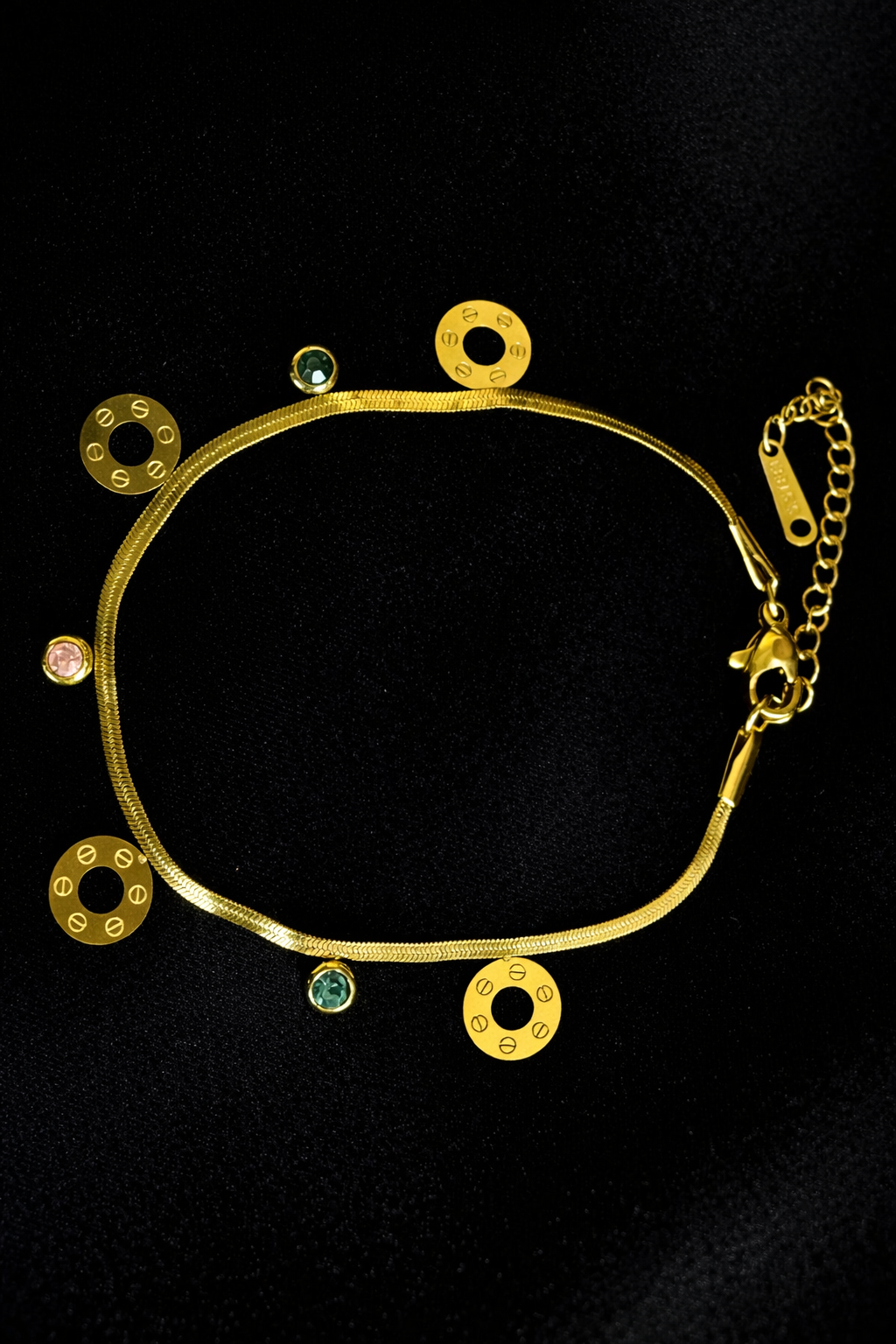Charm Gold Bracelet