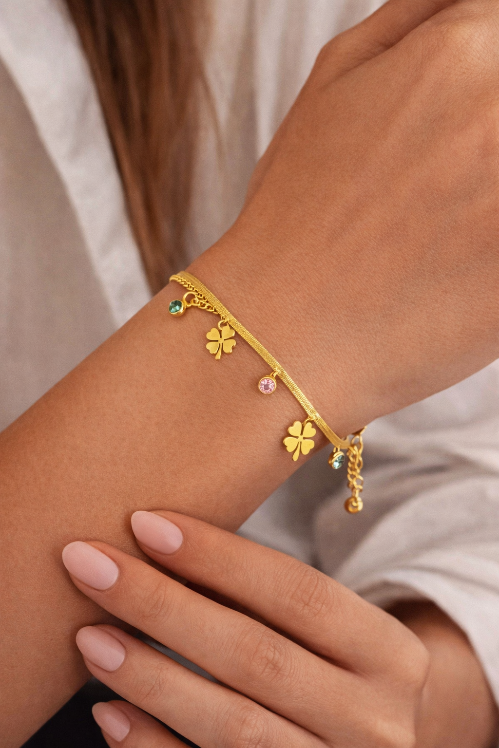 Charm Gold Bracelet