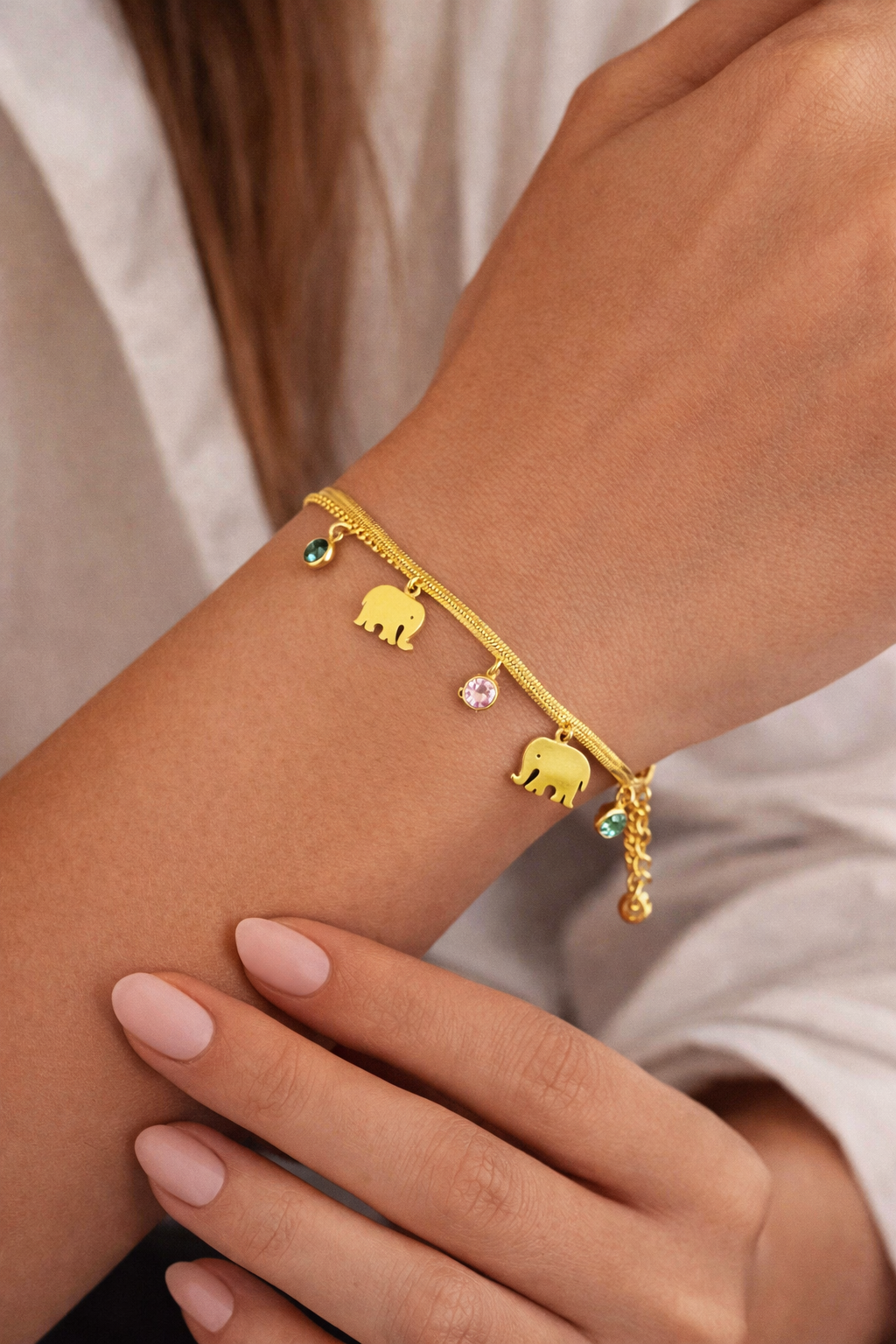 Charm Gold Bracelet