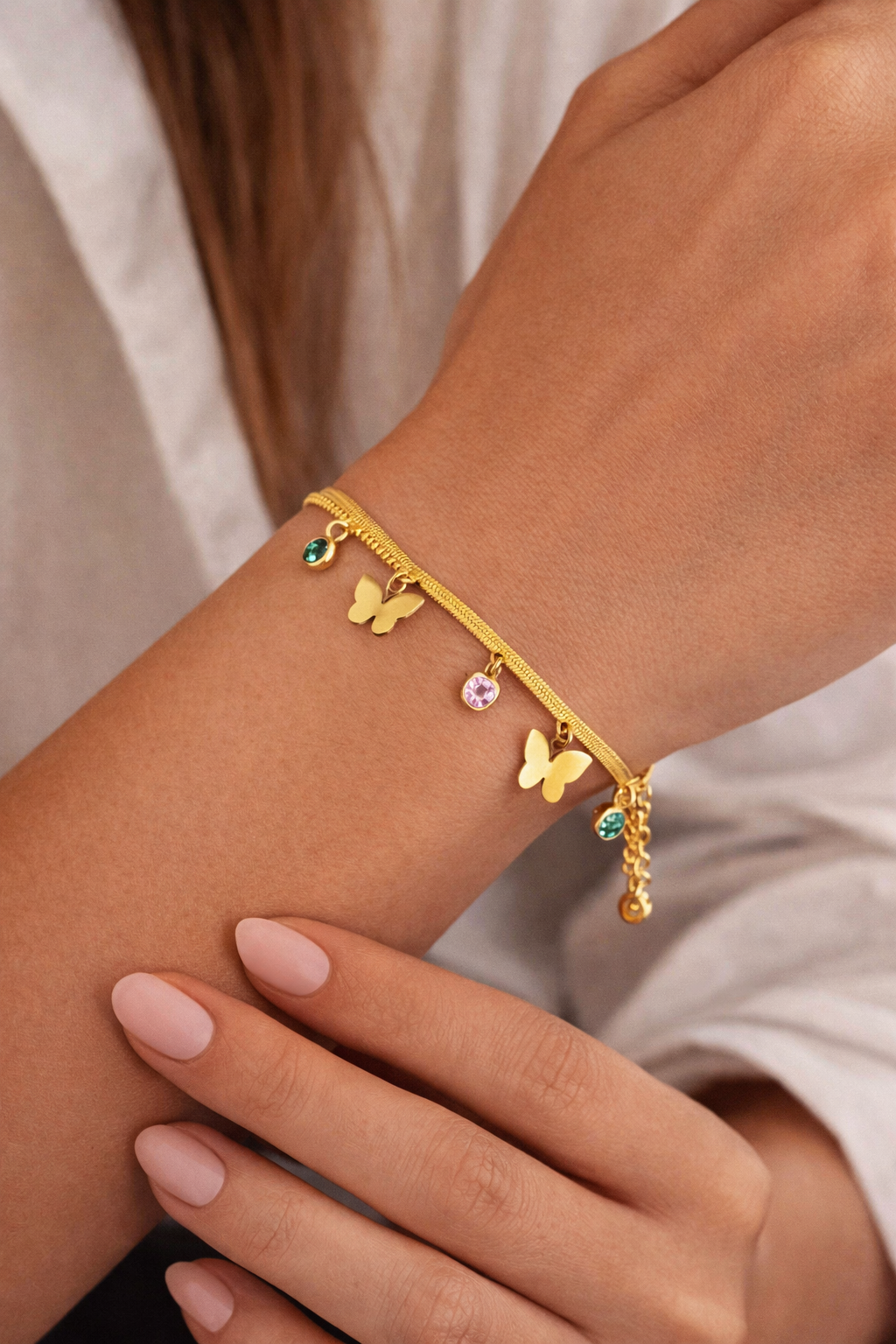 Charm Gold Bracelet