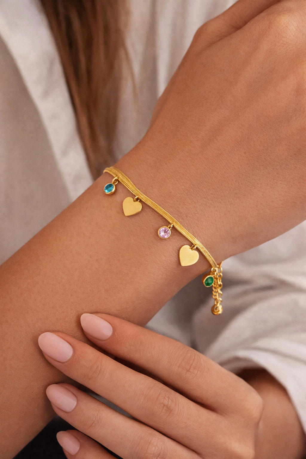 Charm Gold Bracelet